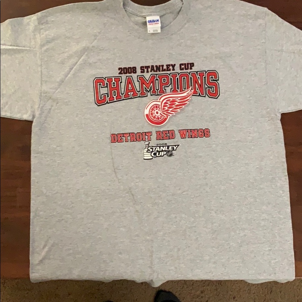 Detroit Red Wings Championship Shirt